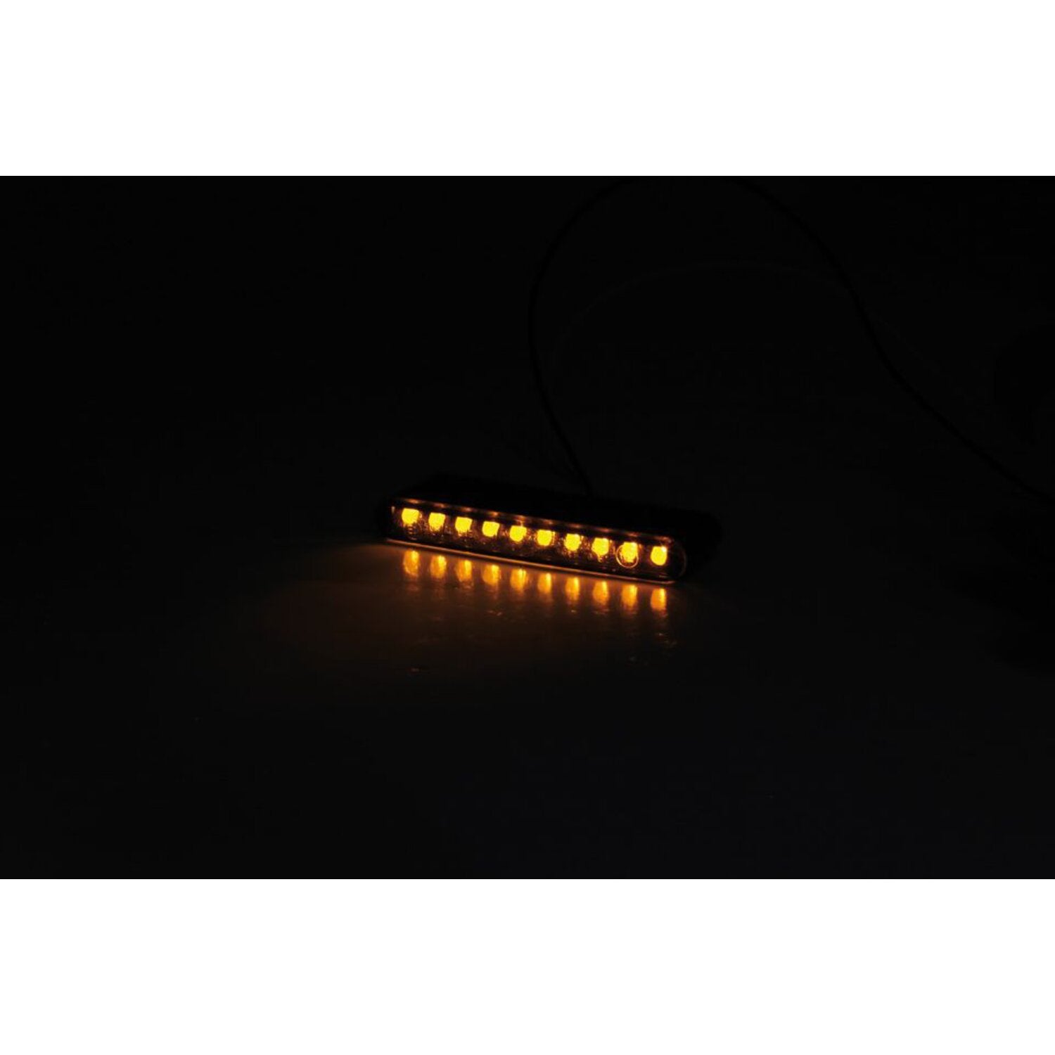 MCS 'Stripe' LED turn signals sequential lighting - Smoke lens