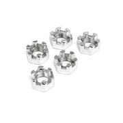 Gardner-Westcott Chrome castle nut 7/16-20