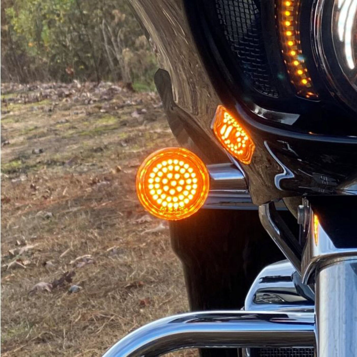 Custom Dynamics Genesis 4 series front turn signal inserts