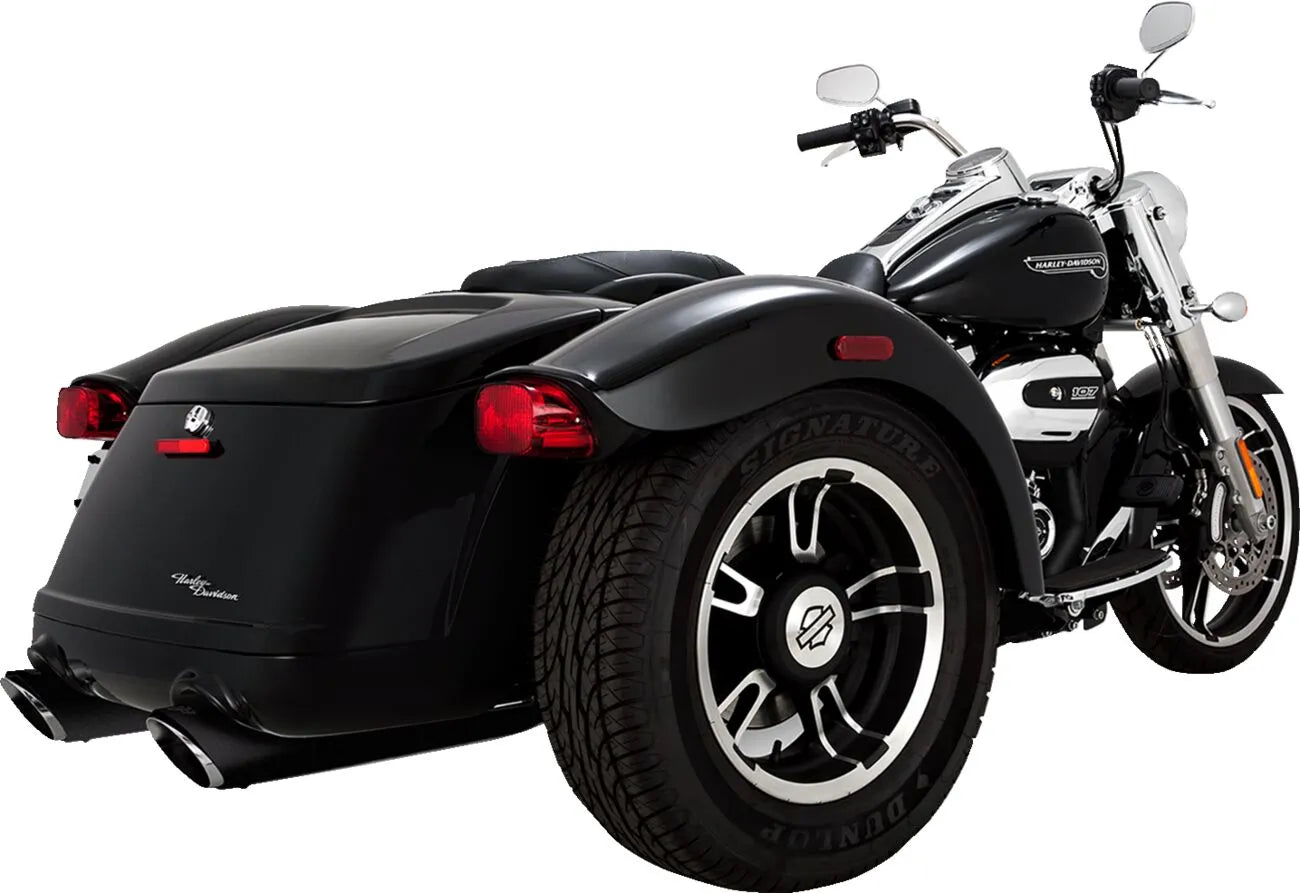 Vance & Hines Twin Slash Slip-On Avgassystem - Förbättra Ljudet!