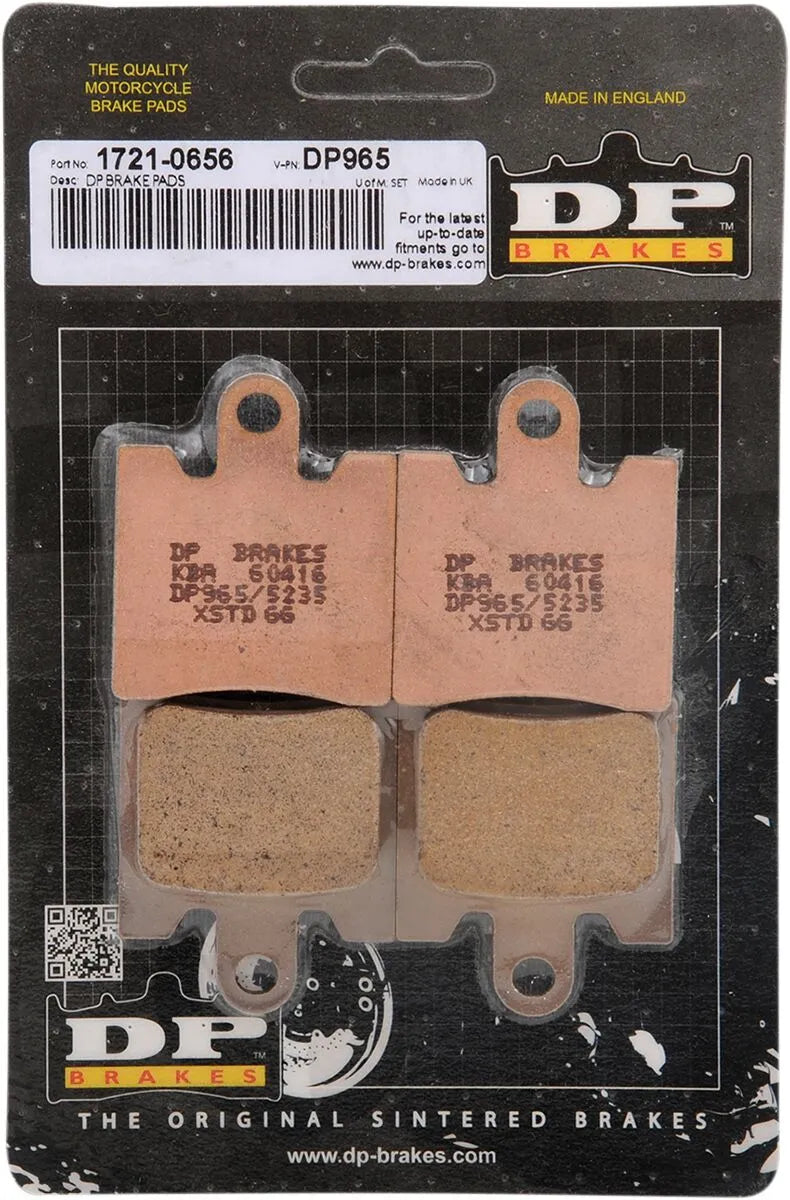 Dp Brakes Standard Sintrade Belägg - Fram