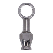 Goodridge 7/16" (11mm) banjo fitting straight - Stainless
