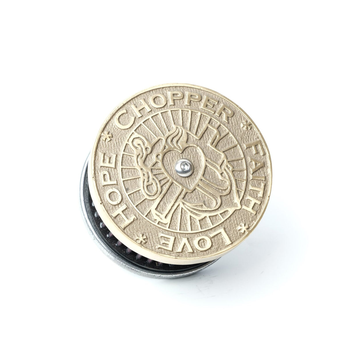 Wannabe Choppers WannaSucker 'CFLH' air cleaner - Brass
