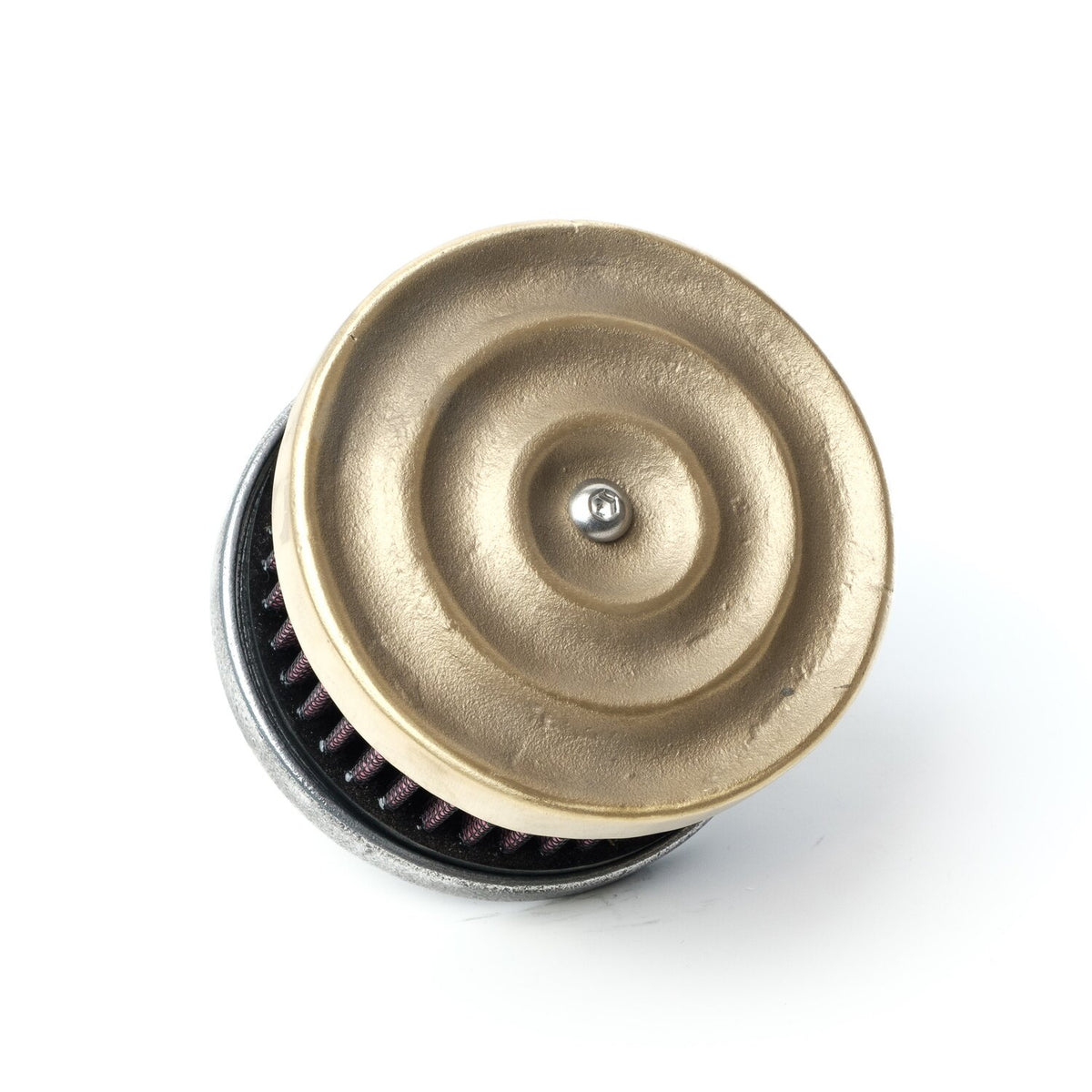 Wannabe Choppers WannaSucker 'Wave' air cleaner - Brass