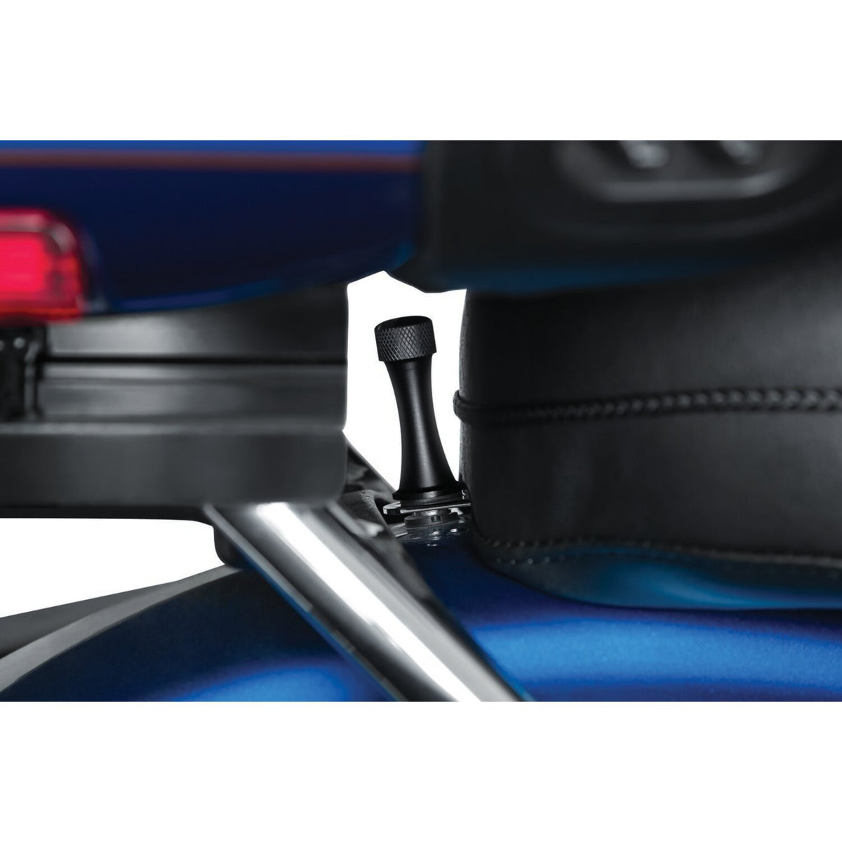 Kuryakyn Extended 1/4"-20 seat screw - Satin black