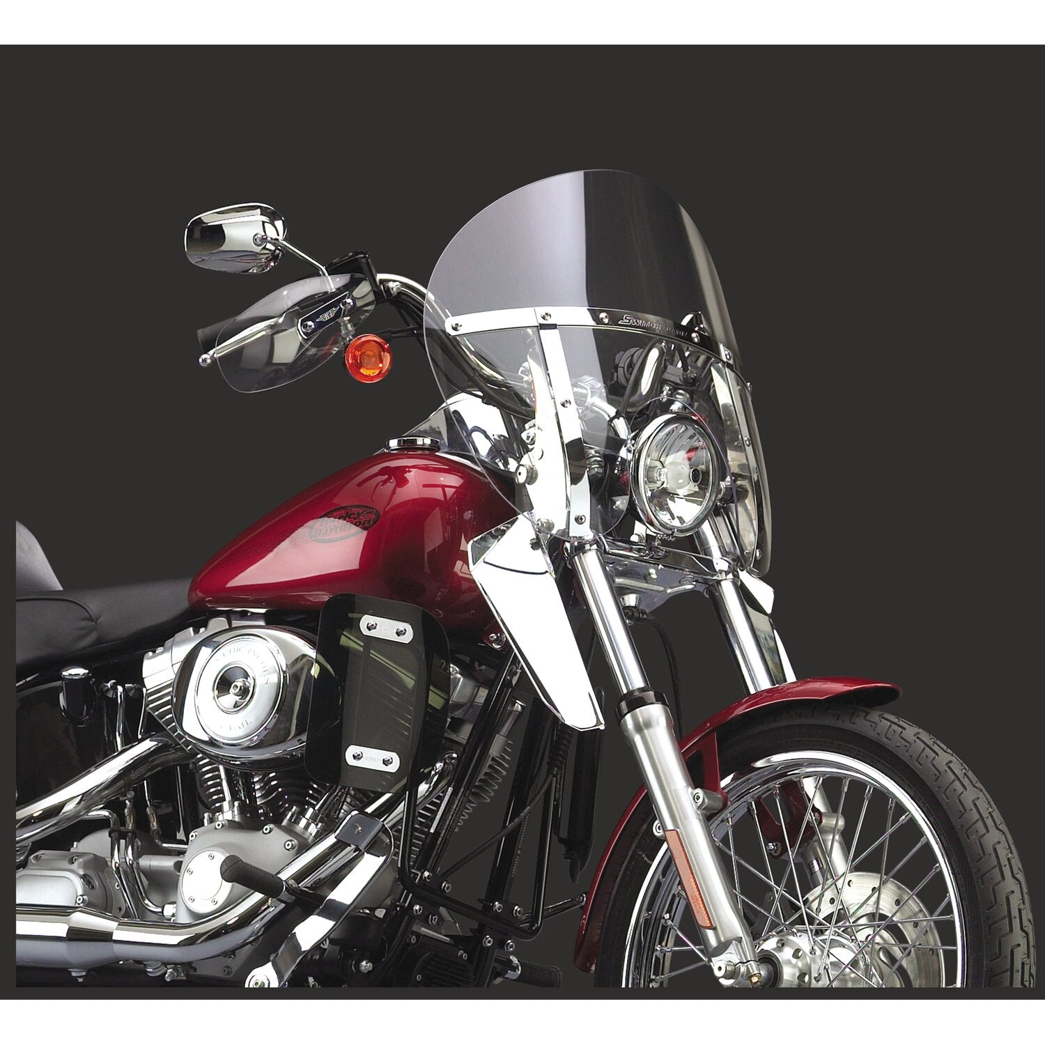 National Cycle SwitchBlade® Quick Release Windshield Chopped™