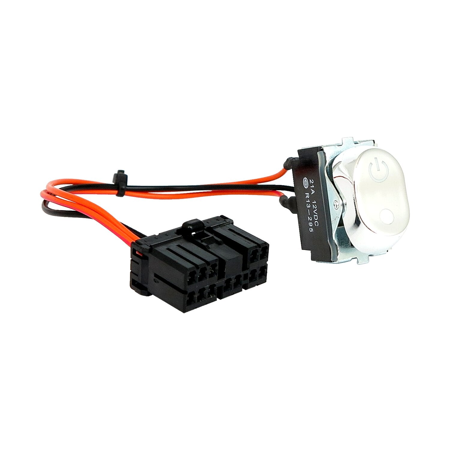 MCS Rocker switch kit inner fairing - acc - Black
