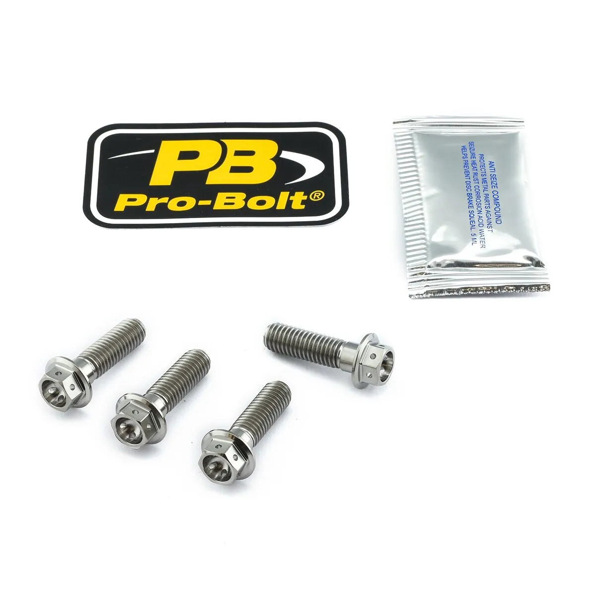 Pro Bolt Titanium Brake Caliper Mount Kit