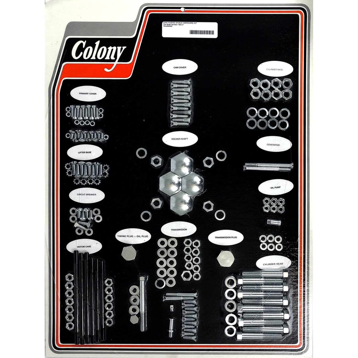 Colony motor screw set