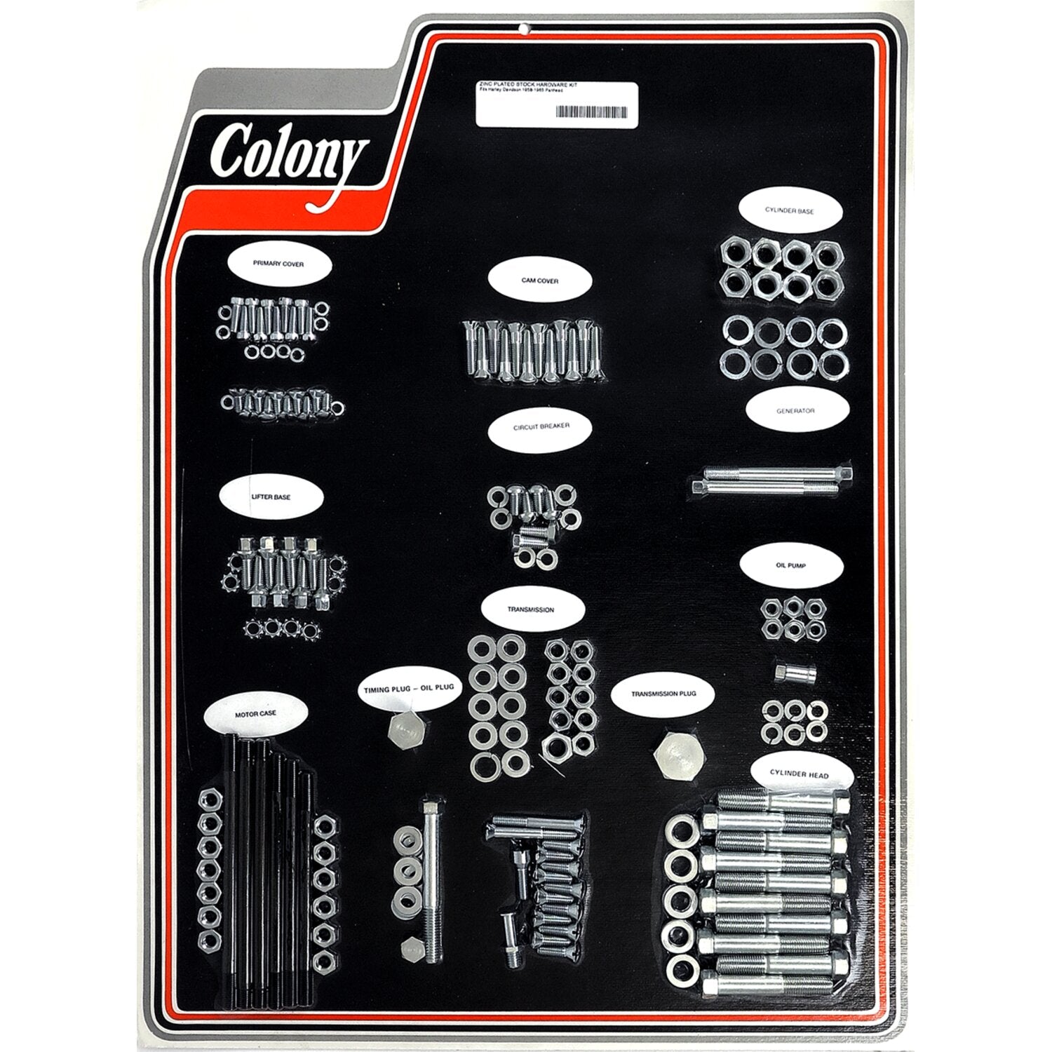Colony motor screw set