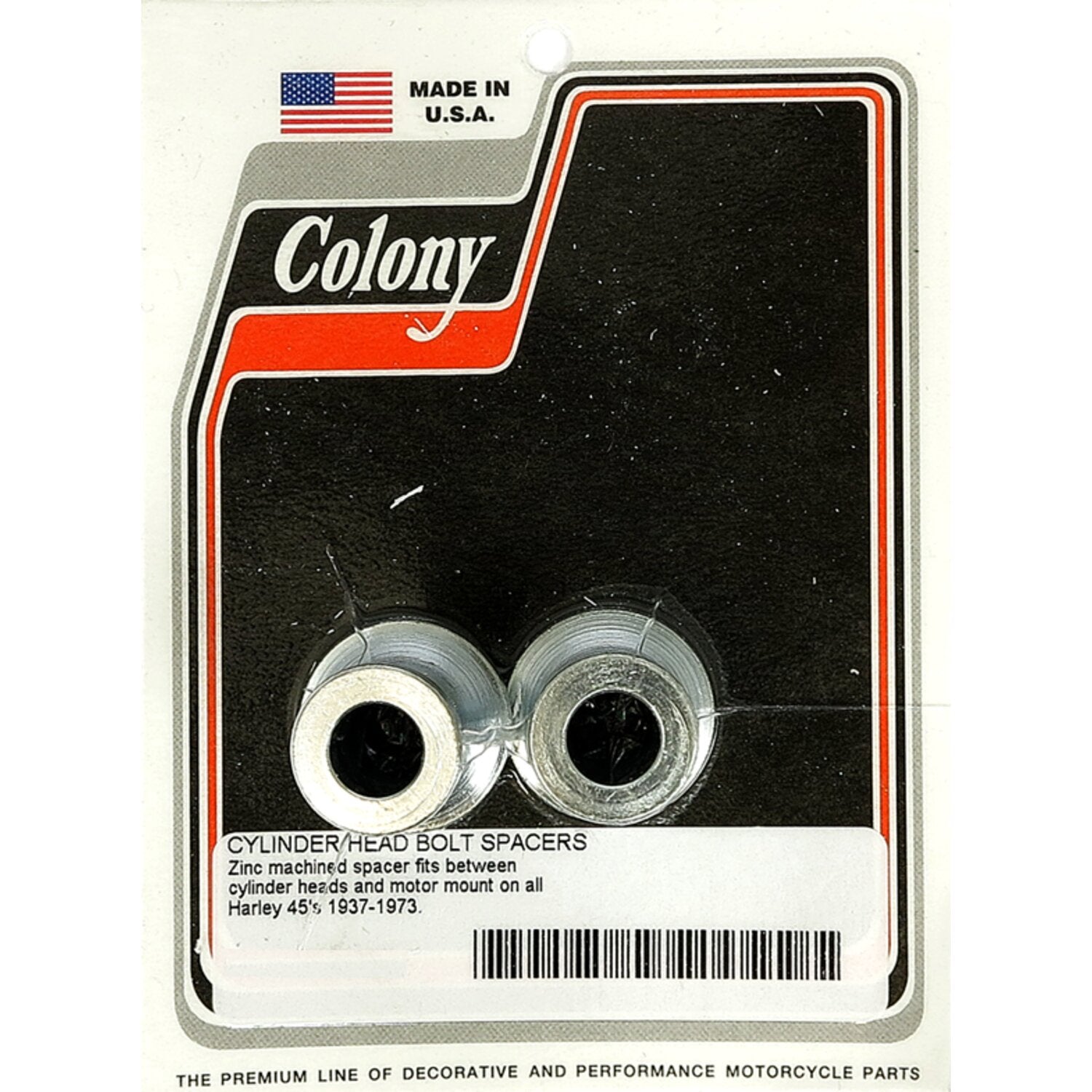 Colony motor mount spacers