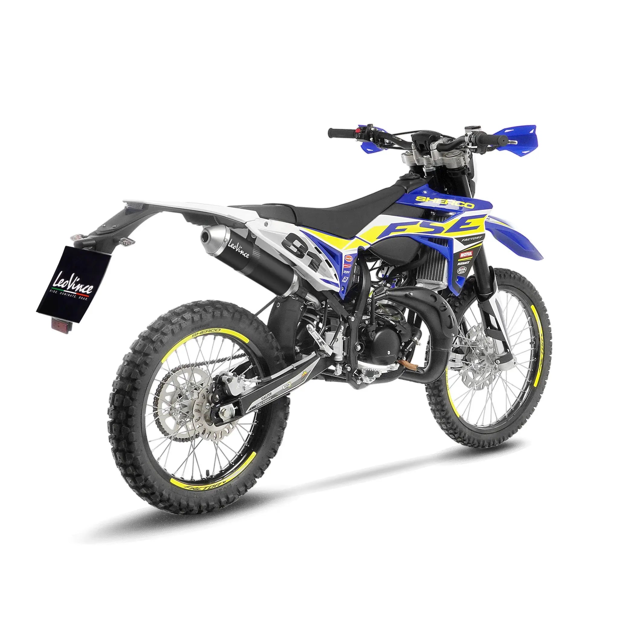 Leovince X-FIGHT Black Edition Slip-On Muffler for 50cc 2-Stroke