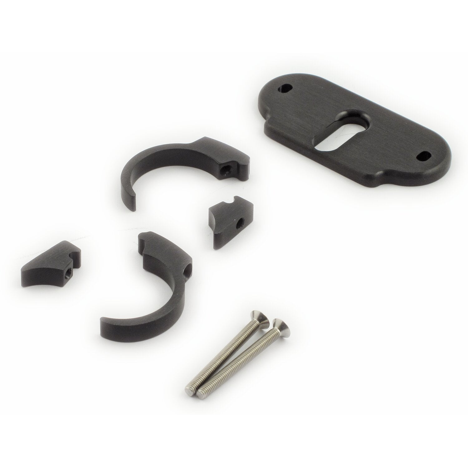 Motogadget MSM combi bracket clip kit - 1" - Black