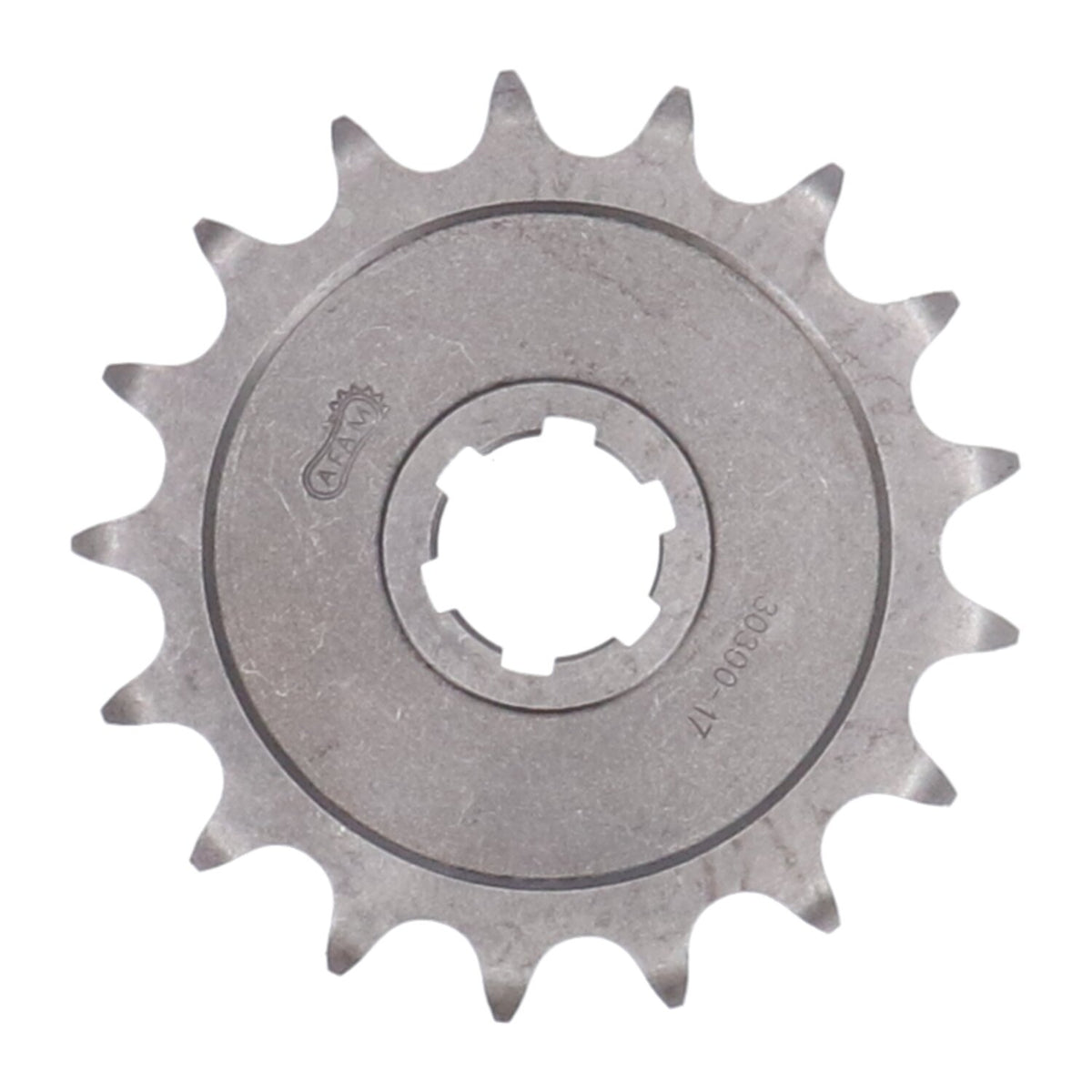 Afam steel front sprocket - 17 teeth