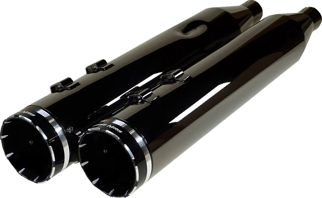 Khrome Werks 4-1/2" HP-Plus® Slip-On Avgasrör - Black Eclipse