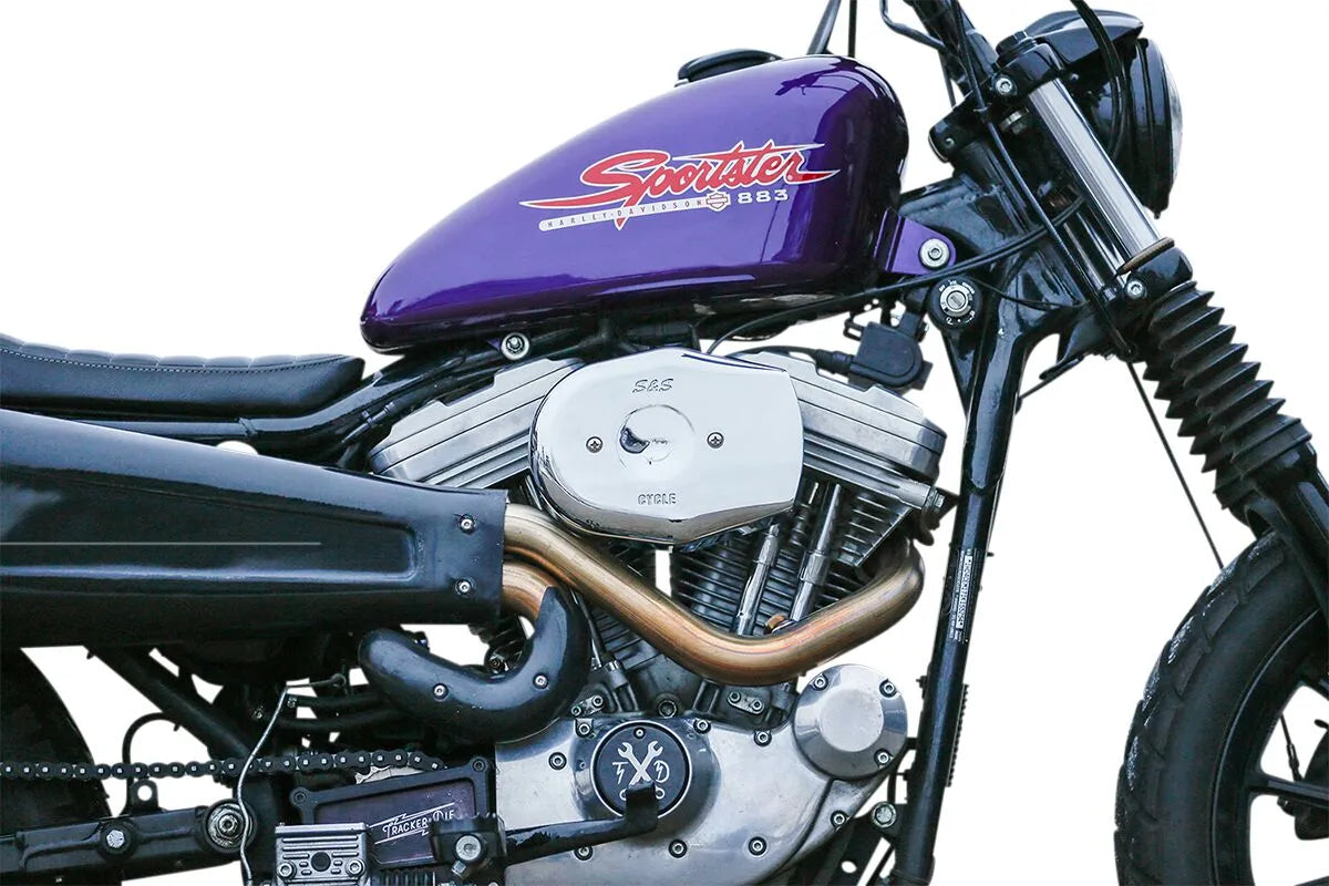 S&s Cycle Stealth Air Cleaner Cover - Chrome Tribute Design