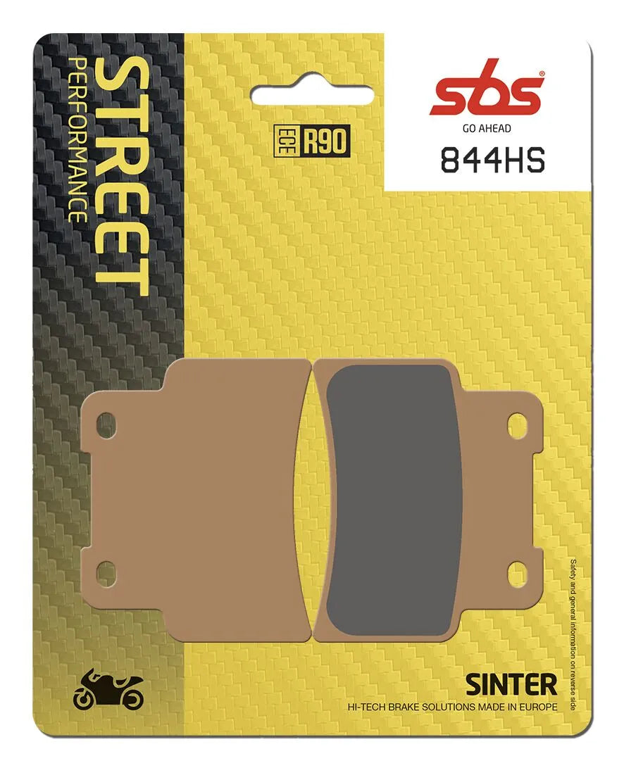 Sbs Hs Street Excel Sintrade Främre Bromsbelägg - Fram