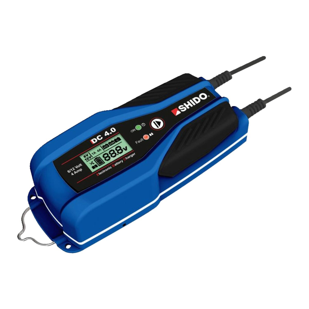 Shido dual battery charger 12V/6V DC 4.0 (UK)