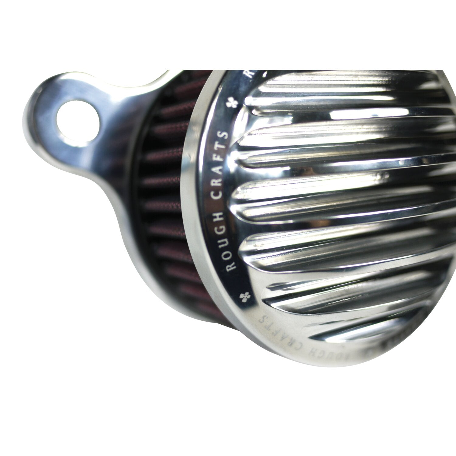 Rough Crafts air cleaner kit - Polished