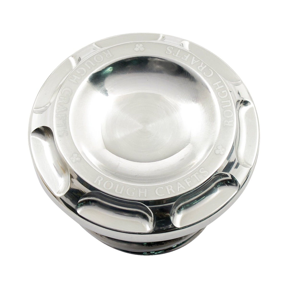 Rough Crafts 96-up Groove gas cap - Polished