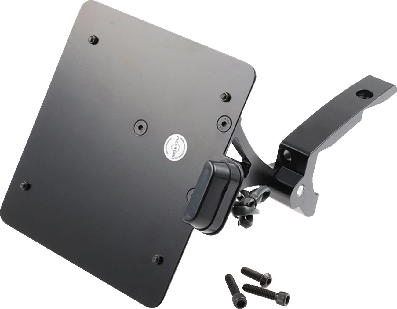 Cult Werk License Plate Holder - Black Steel