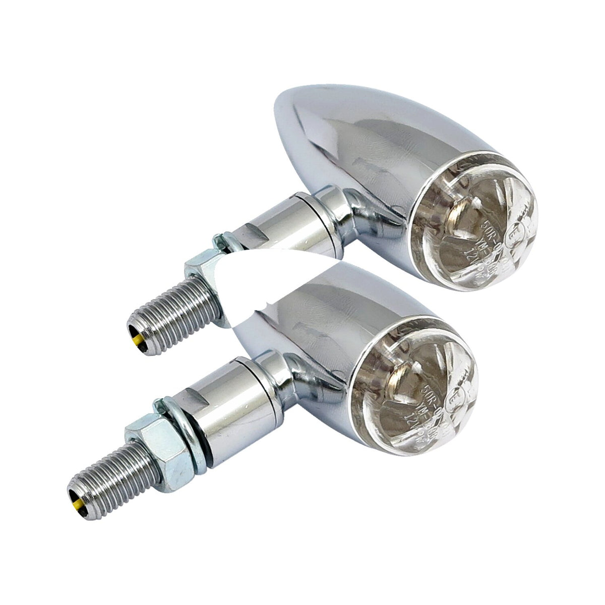 MCS Micro bullet LED turn signals chrome