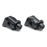 Kuryakyn Splined footpeg adapters rear - Satin black