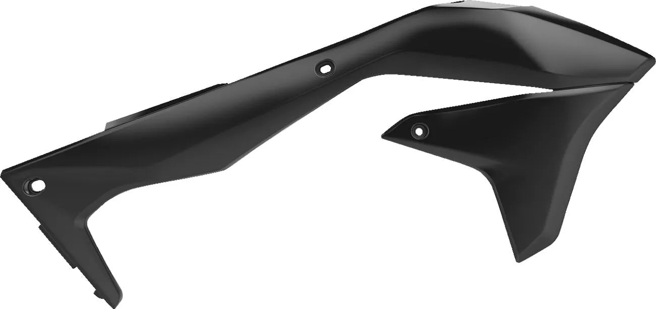 Polisport Radiator Covers For Kawasaki - Black