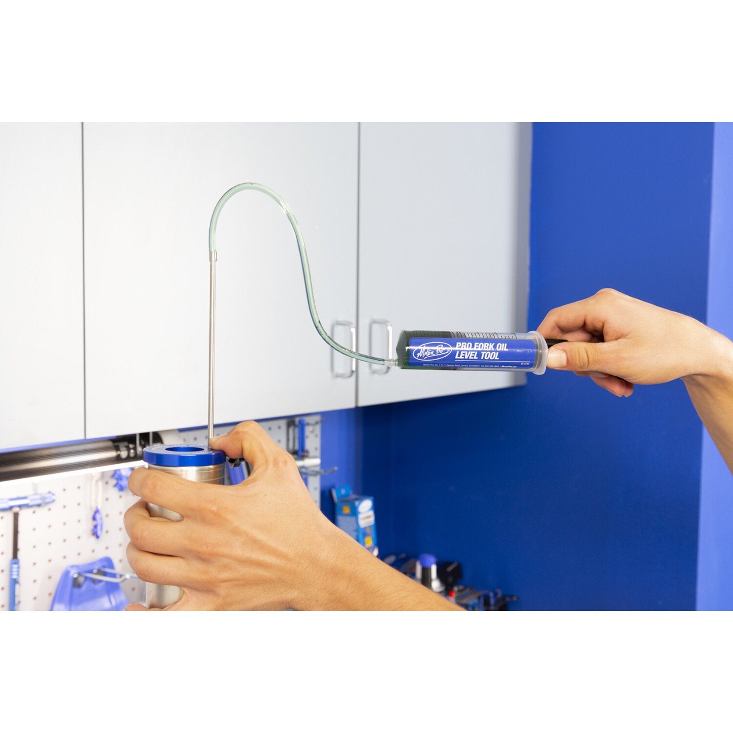 Motion Pro pro fork oil level tool