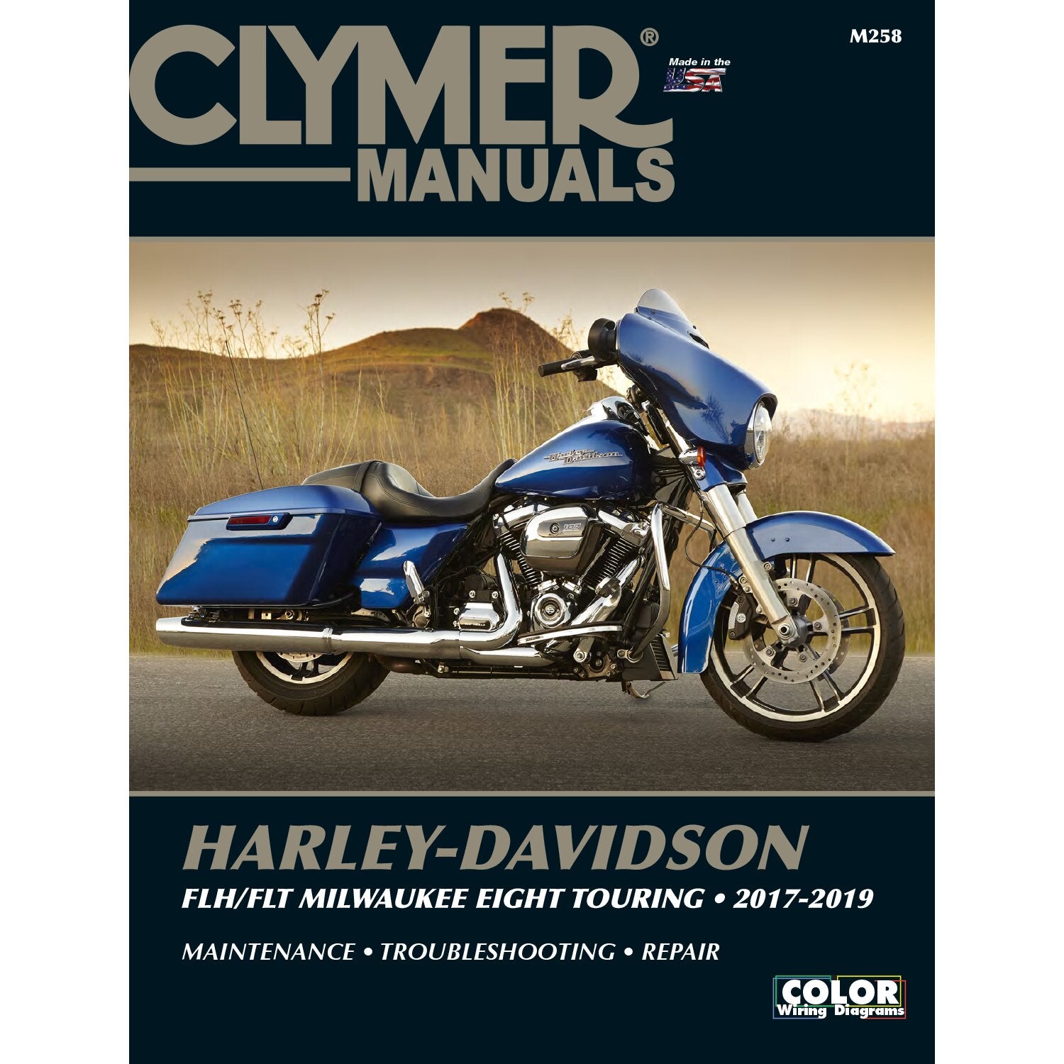 Clymer service manual 17-19 M8 Touring models