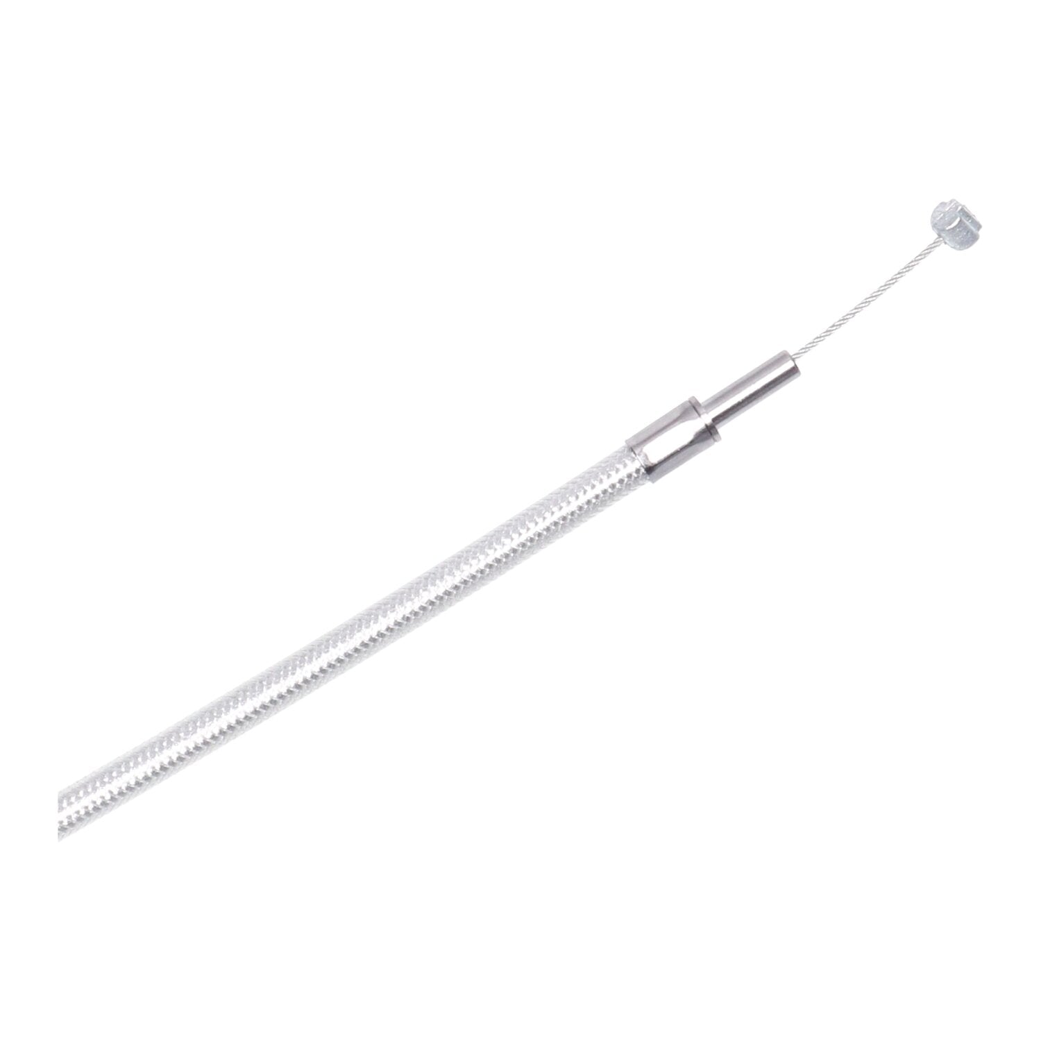 MCS throttle cable 38" (97cm) - Chrome