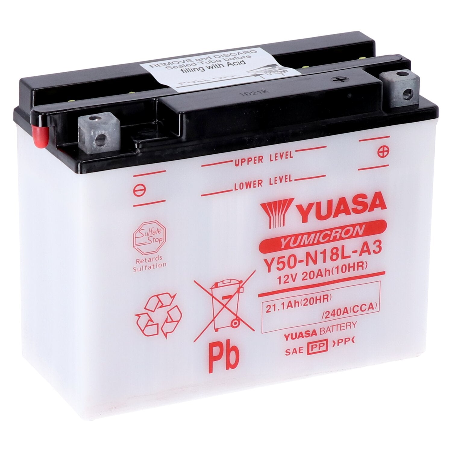 Yuasa Yumicron battery Y50-N18L-A3