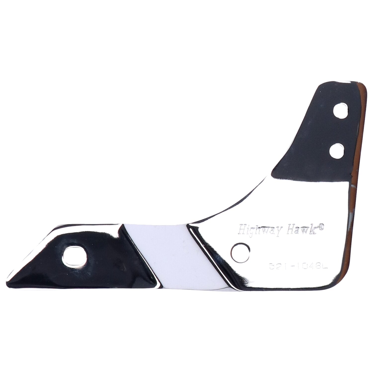 Highway Hawk brackets for Wide sissybar - Chrome