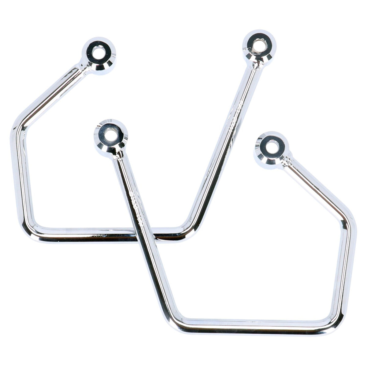 Highway Hawk saddlebag support kit - Chrome