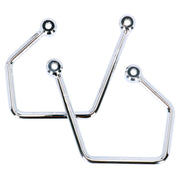 Highway Hawk saddlebag support kit - Chrome