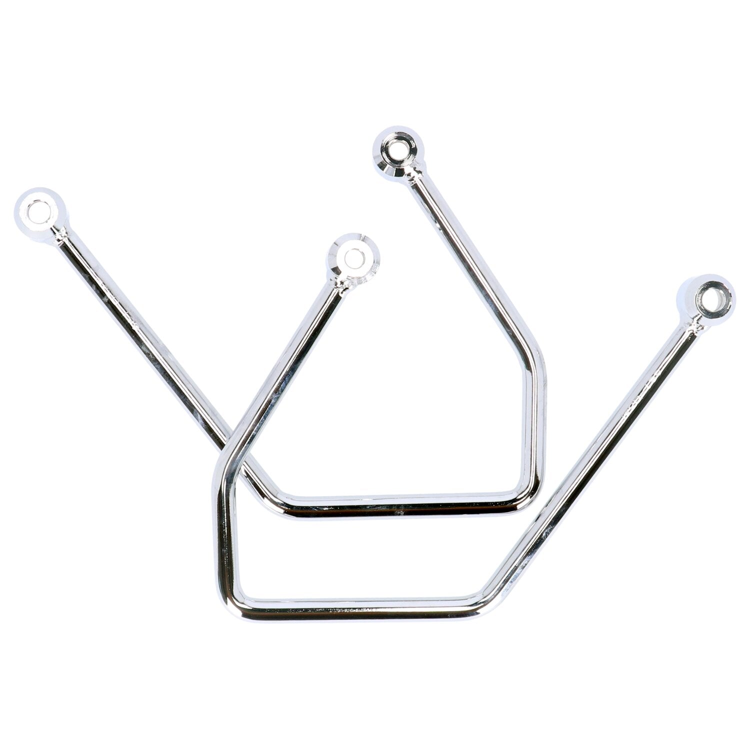 Highway Hawk saddlebag support kit - Chrome