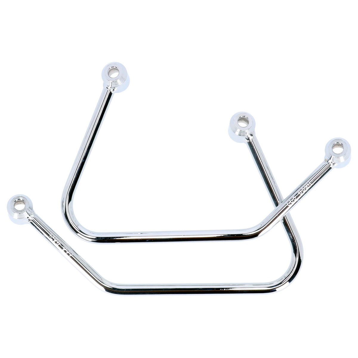 Highway Hawk saddlebag support kit - Chrome