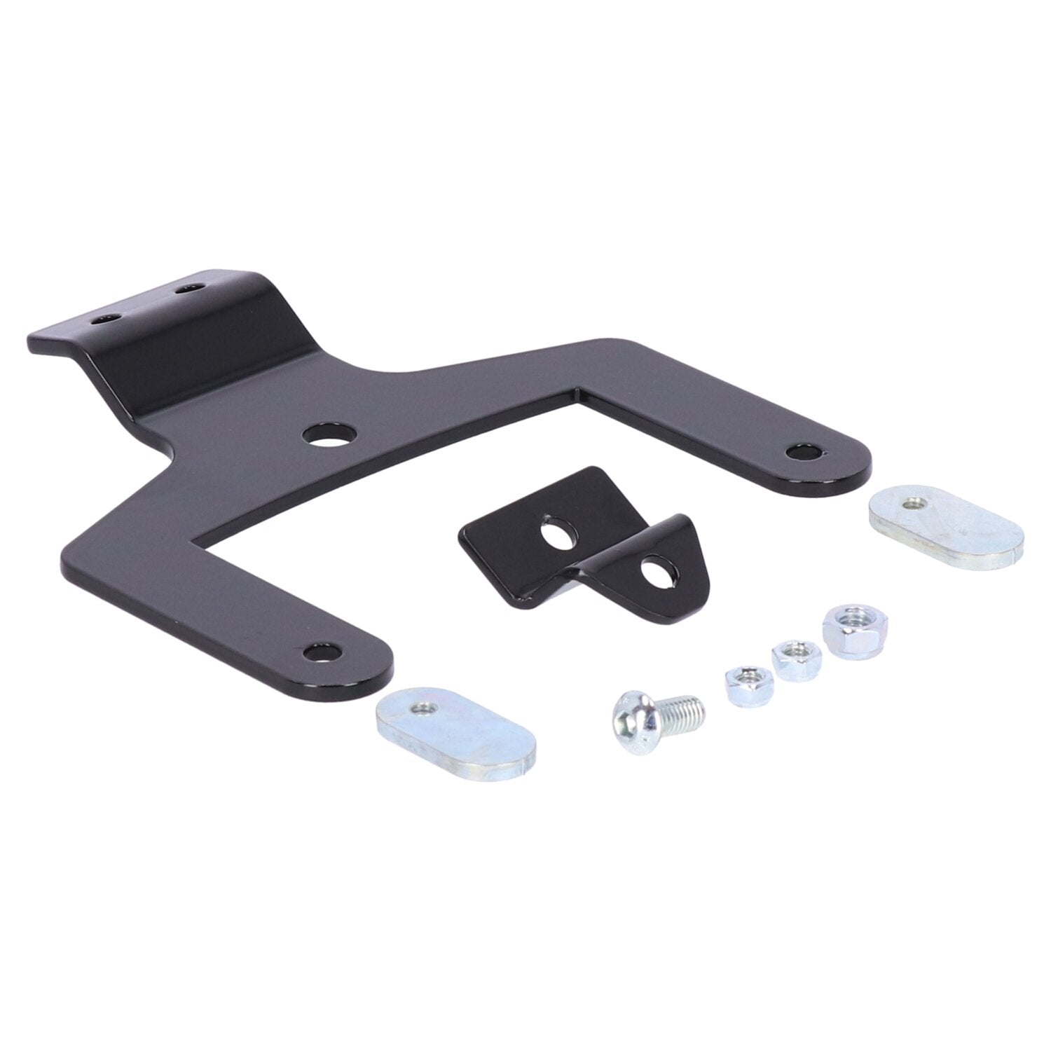 Highway Hawk solo rack Billet - Gloss black
