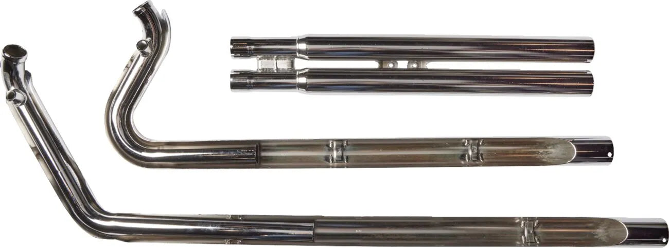 Cobra Speedster Long Avgassystem Krom Komplett System