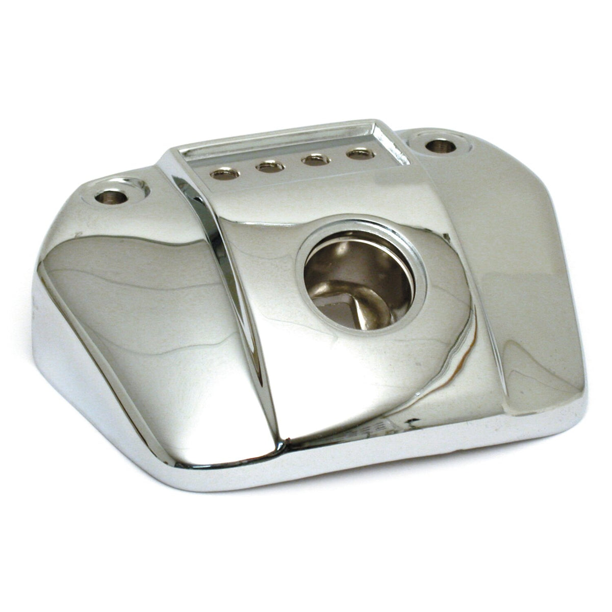 MCS FX FXR XL headlamp mounting bracket - 4-hole - Chrome