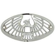 MCS Cateye taillight grill - Eagle chrome