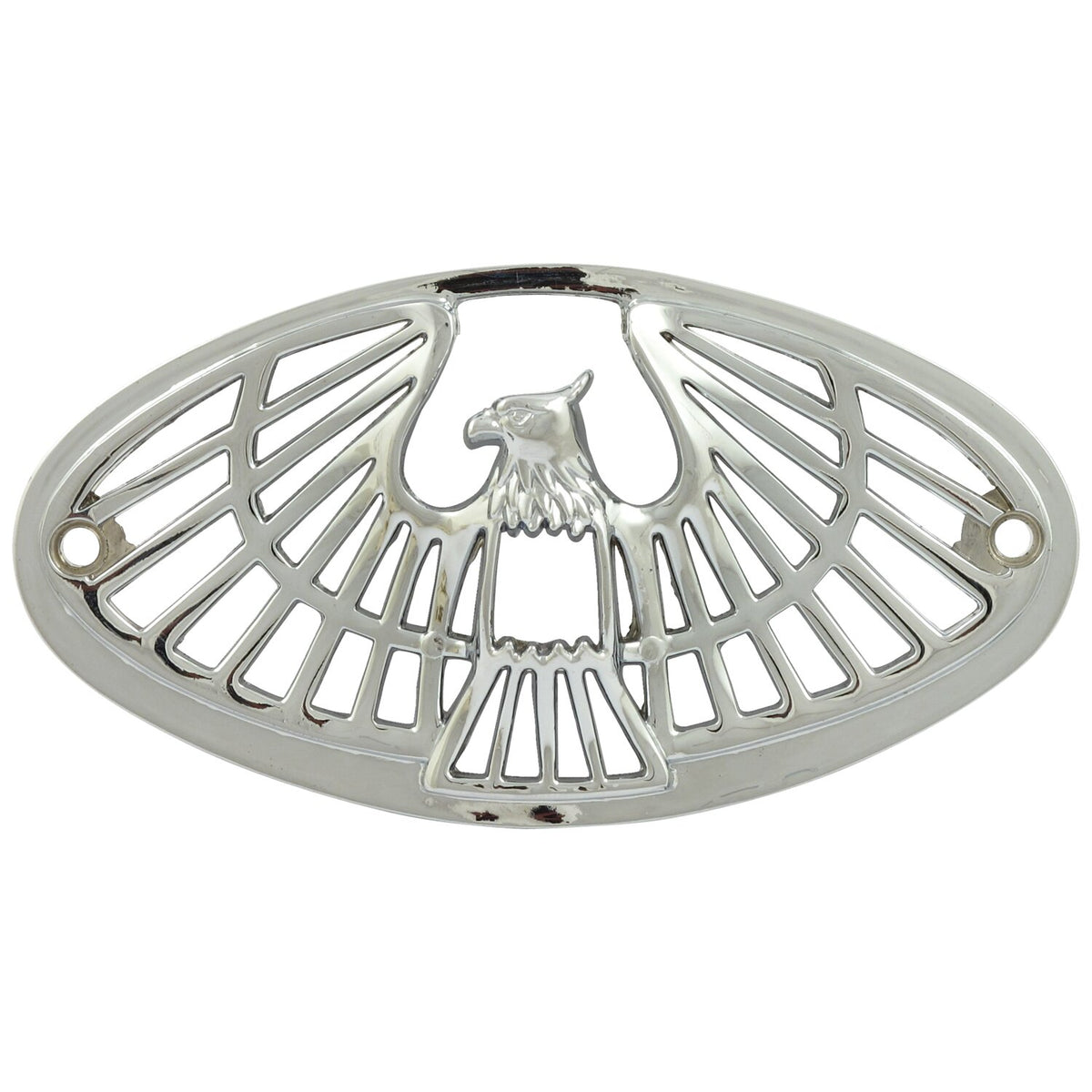 MCS Cateye taillight grill - Eagle chrome