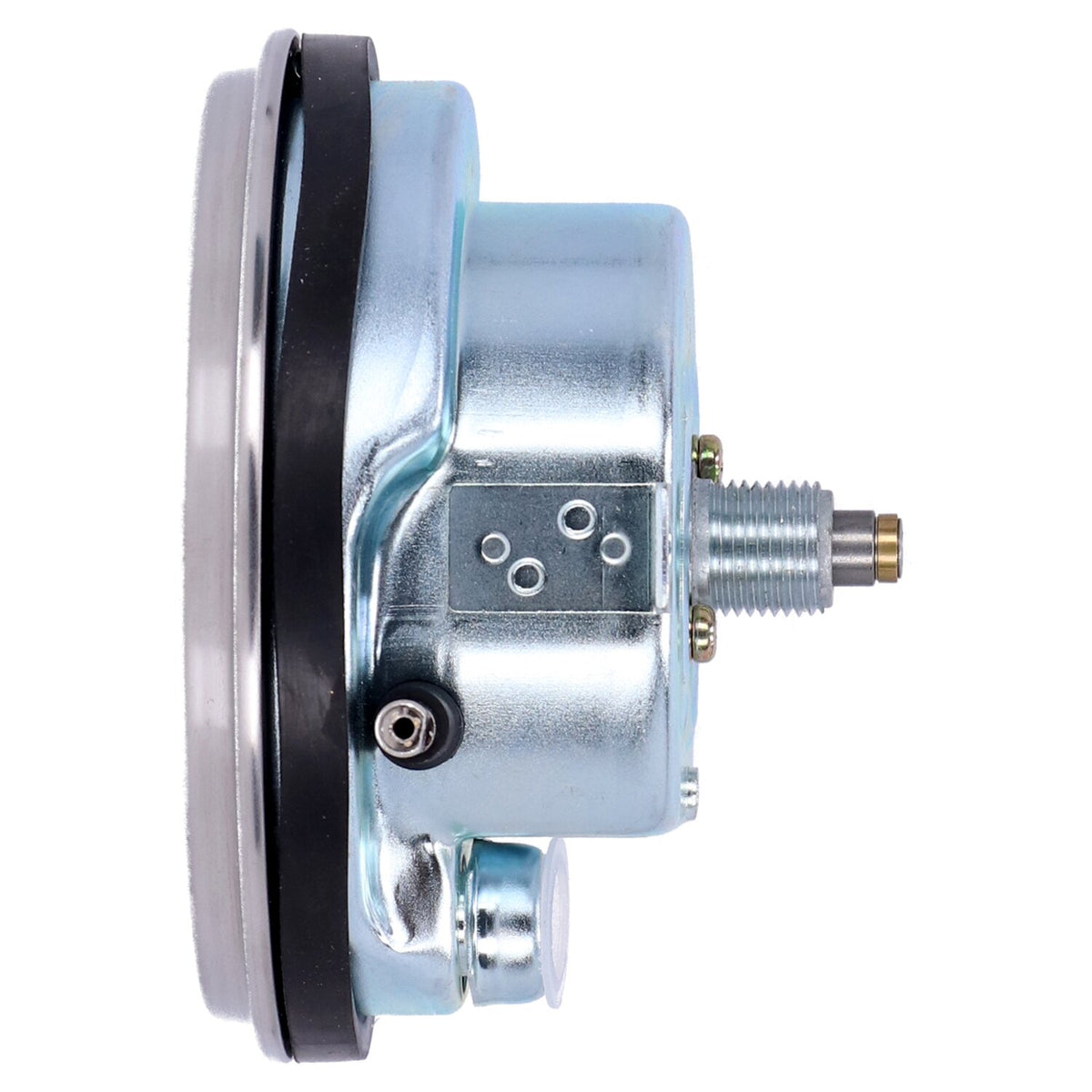 MCS FL speedometer '46-47 face' silver/black - 2:1 mph
