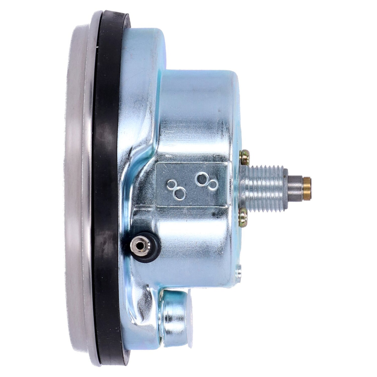 MCS FL speedometer '85-up face' black - 2:1 kmh