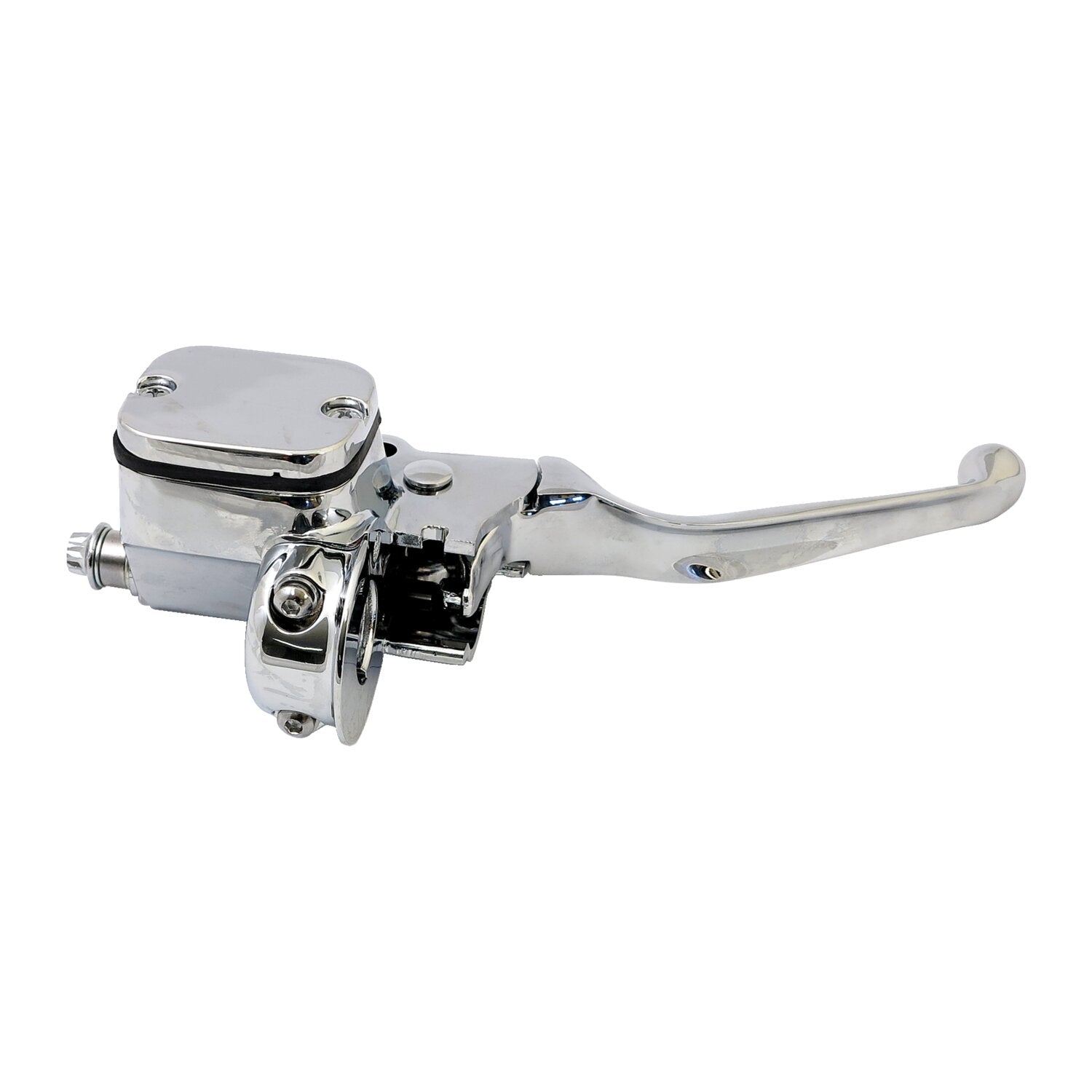 MCS Handlebar master cylinder assy - 11/16" bore - Chrome