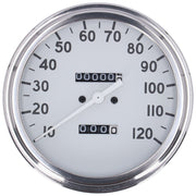 MCS FL speedometer '36-40 face' white - 2.24:1 mph