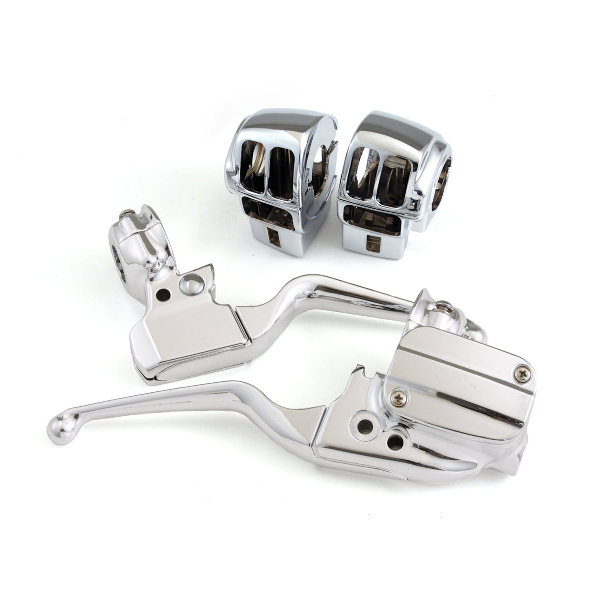 MCS Handlebar control kit chrome
