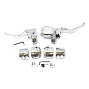 MCS Handlebar control kit chrome 14mm bore