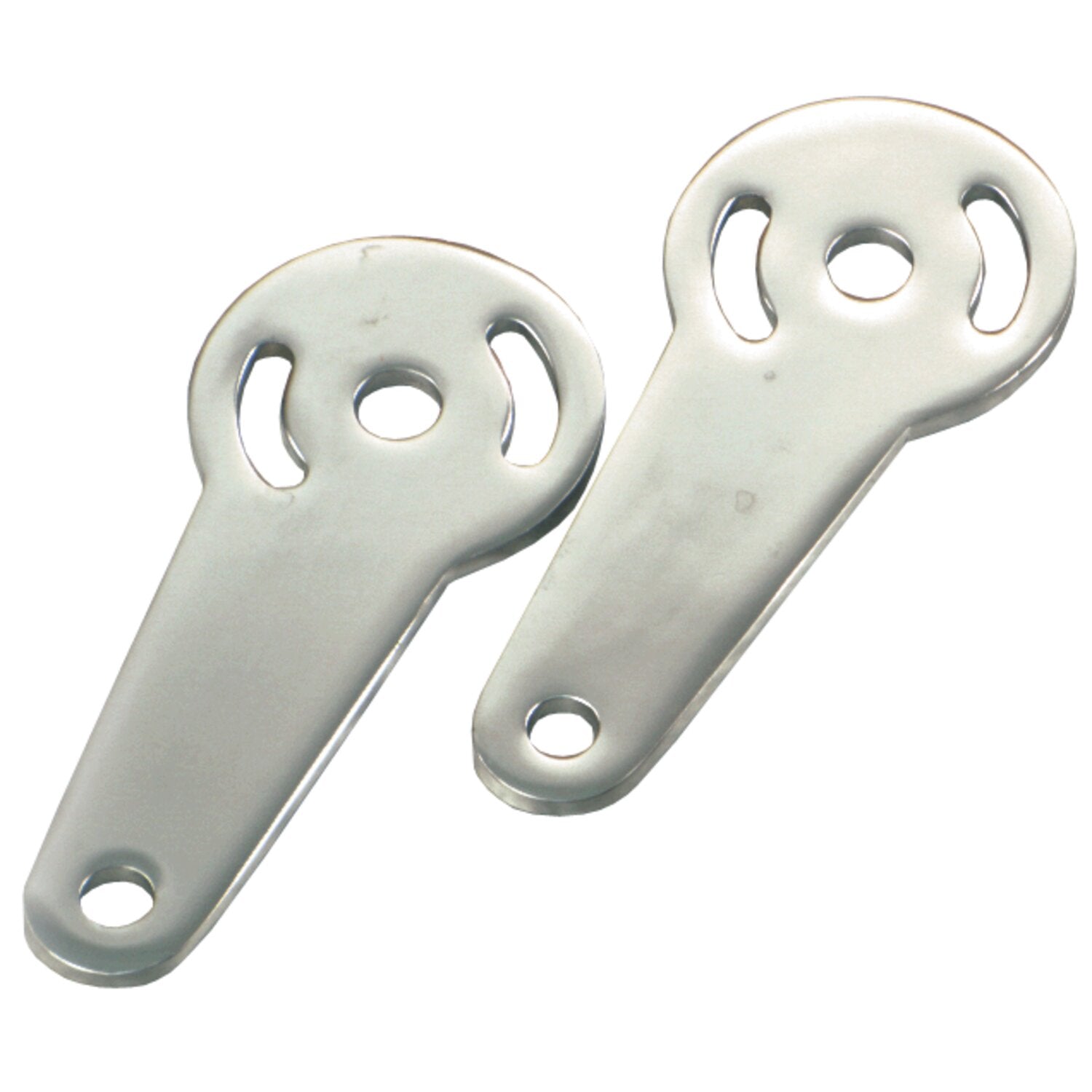 MCS FL turn signal bracket set - Chrome