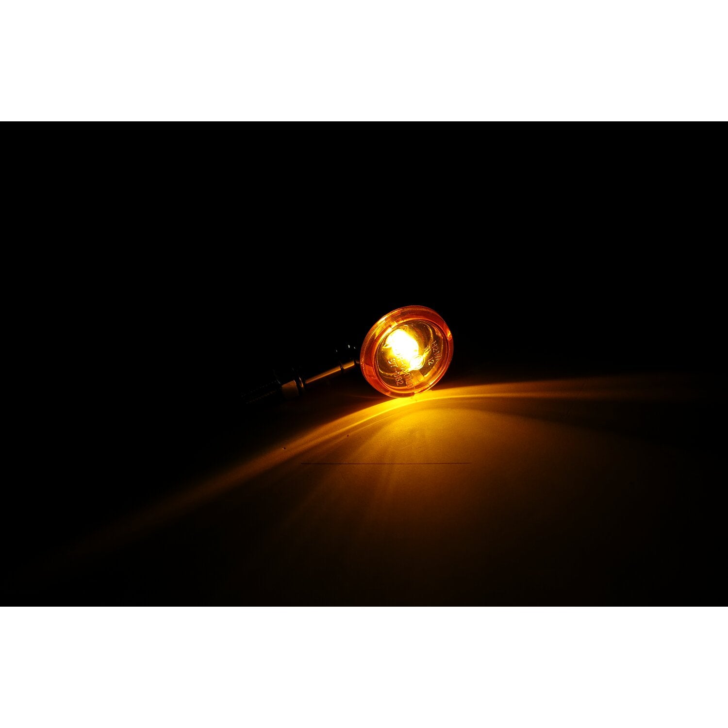 MCS Mini bullet halogen turn signals - Chrome plain
